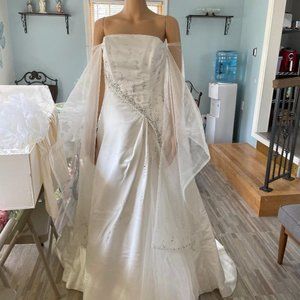 Haute Couture by Maggie Sottero wedding gown & tiara
